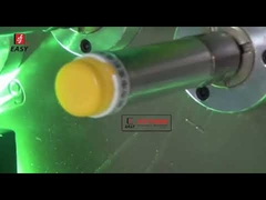 Yağ kapakları için SF-SR12B Otomatik serigrafi baskı makinesi