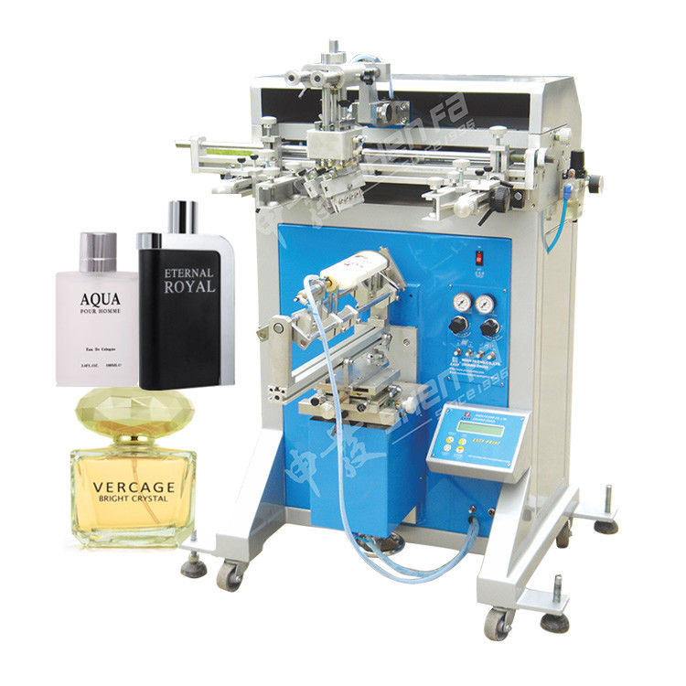 60w Parfüm Şişesi Yarı Otomatik Tampon Baskı Makinesi