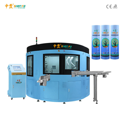 45KW Yumuşak Tüp Servo 1-7 Serigrafi Baskı Makinesi Sıcak Damgalama Verniği Hepsi Bir Arada Makine