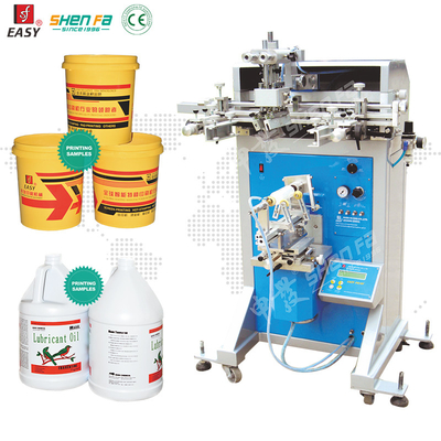 Çok Renkli Kovalı Ekran Yazdırma Makinesi Yüksek Hassasiyet