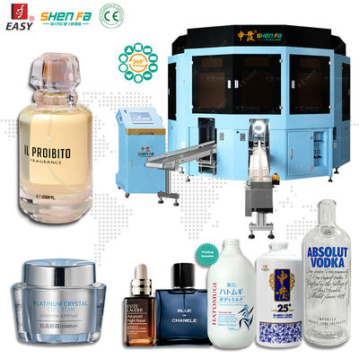 quality Şişeler için 8 Renkli Servo Ekran Baskı Makinesi 30-60 pcs/min factory