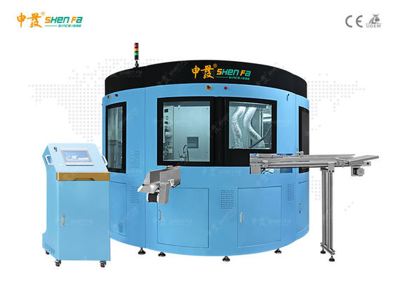 Otomatik yükleme Sistemi SF-SHR720 ile Plastik Kozmetik Tüp İçin Vernik ve Altı Renkli Otomatik Serigrafi Baskı Makinesi