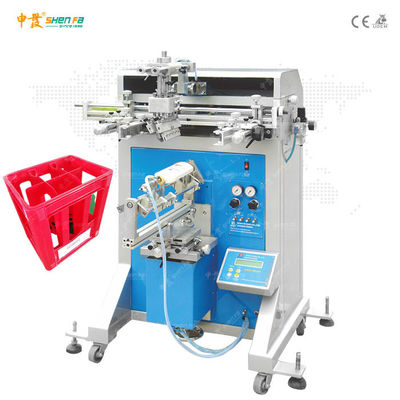 Plastik Kasa İçin CE 350x250mm Yarı Otomatik Serigrafi Baskı Makinesi