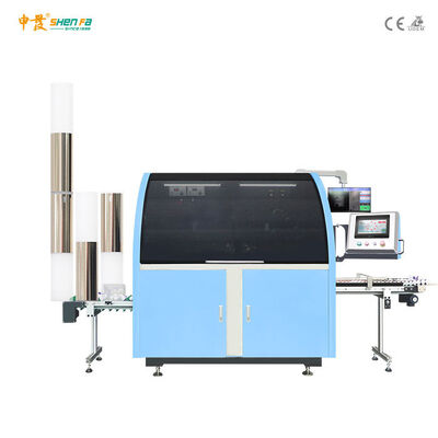 Auto 1-to-2 cutting Servo Ultra Speed Hot-stamping Machine
