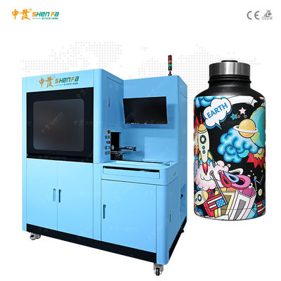 Şişeler İçin Yarı Otomatik 3D Dijital Mürekkep Püskürtmeli Baskı Makinesi