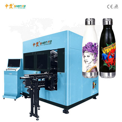 Drinkware Şişesi İçin UV İyileştirilebilir Mürekkep Dijital Mürekkep Püskürtmeli Baskı Makinesi